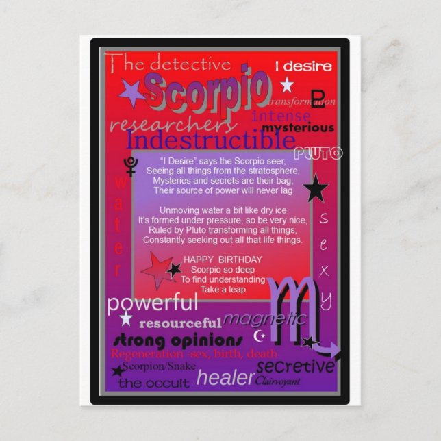 8SCORPIO.jpg Postkarte (Vorderseite)