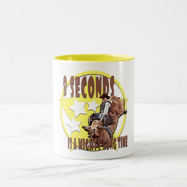 8seconds zweifarbige tasse (Mittel)