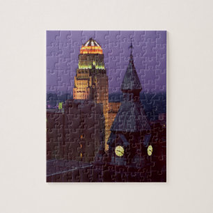 8x10 Foto-Puzzle-Geschenkbox Erie County Rathäuser