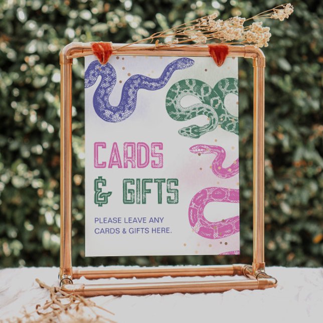 8x10 Girly Snake Cards & Gifts Sign (Von Creator hochgeladen)