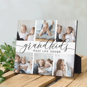 8x10 Großkinder machen Leben großartig   FotoColla Fotoplatte