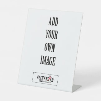 8x10 Party, Dusche oder Hochzeit Sockelschild