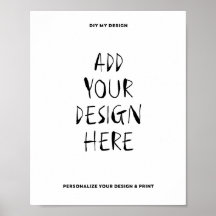 8x10 Poster - Hochformat