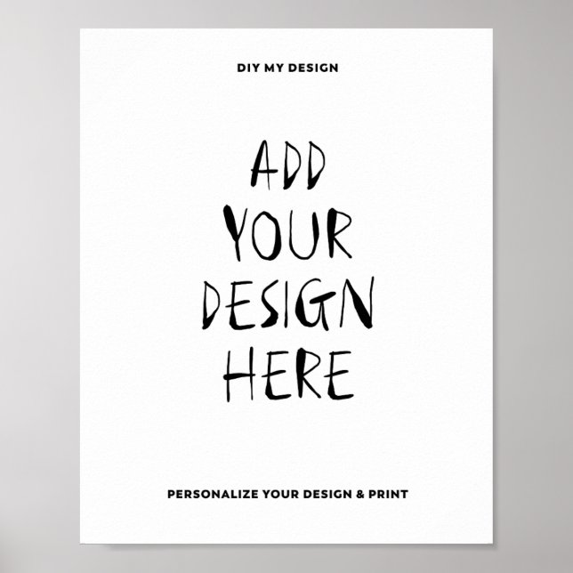 8x10 Poster - Portrait (Vorne)