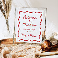 8x10" Ratschläge und Wünsche Handgeschriebenes Bra