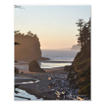 8x10 Ruby Beach am Pazifik