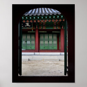 8x10 Seoul Changgyeong-Palast Korea Fotoabzug Poster