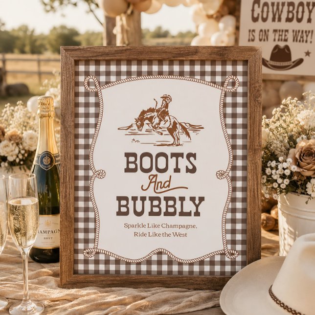 8x10 Stiefel & Sprudel-Schild (Von Creator hochgeladen)