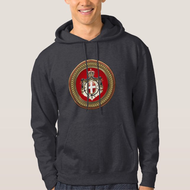 [900] Auftrag von Malta - SMOM Wappen Hoodie (Vorderseite)