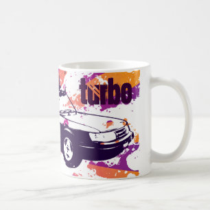 900 magenta grunges/orange de tasse de turbo de