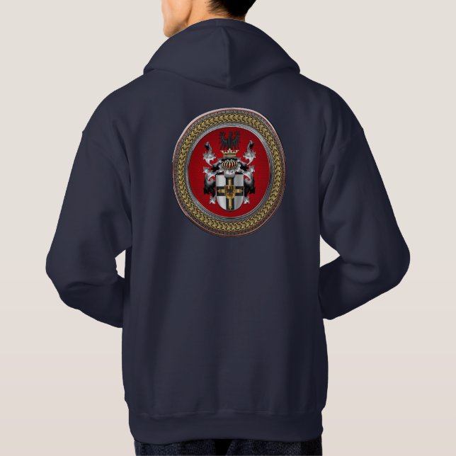 [900] Wappen-Teutonenkleid Hoodie (Rückseite)
