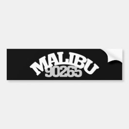 90265 Malibu Kalifornien Postleitzahl Pacific Coas Autoaufkleber