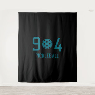 904 Pickleball 2 Wandteppich
