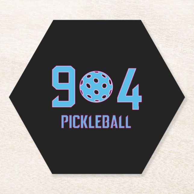 904 Pickleball Untersetzer (Vorderseite)