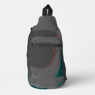 906 Die Welt ist abstrakt Crossbody Bag