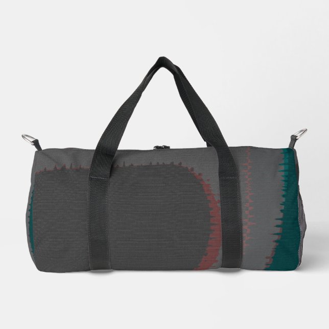 906 Die Welt ist abstrakt Duffle Bag (Vorderseite)