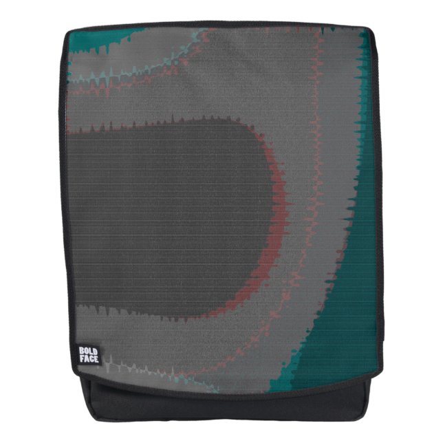 906 The World Is Abstract Rucksack (Vorderseite)