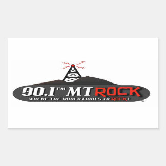 90,1 MtRock-Aufkleber Rechteckiger Aufkleber