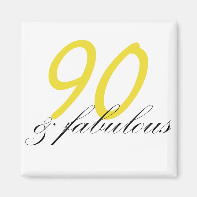 90 & Fabulous Magnet (Vorne)