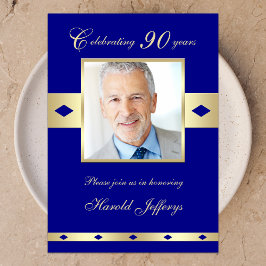 90. Foto Geburtstagsparty Einladung Marine 90