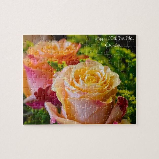 90. Geburtstag Großmutter. (Horizontal)