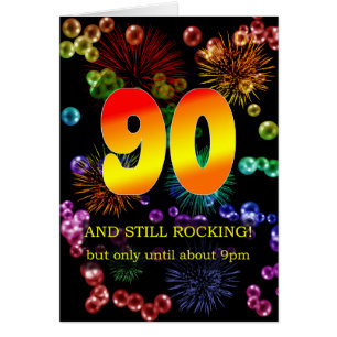 90. Geburtstag noch rockend