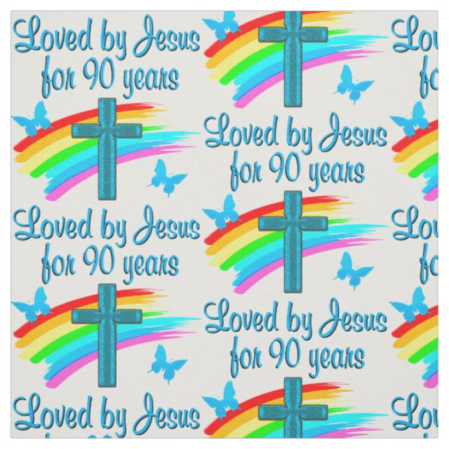 90. GEBURTSTAG PRAYER STOFF (Muster)