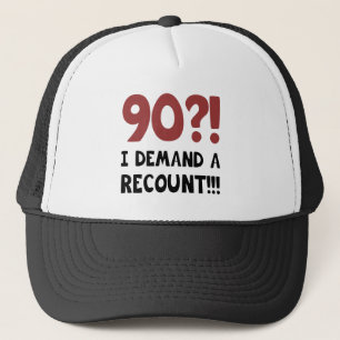 90. Geburtstagsgeschenk Truckerkappe