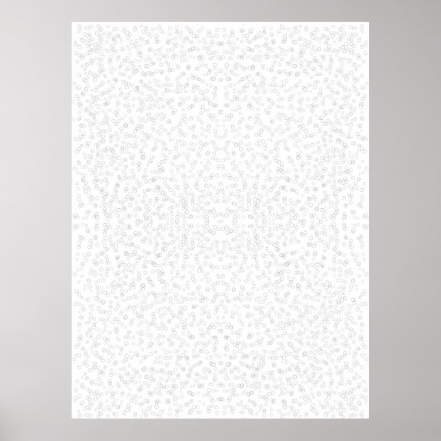 90 Jahre Lebenskalender Wochen meines Lebens Stift Poster (Vorne)