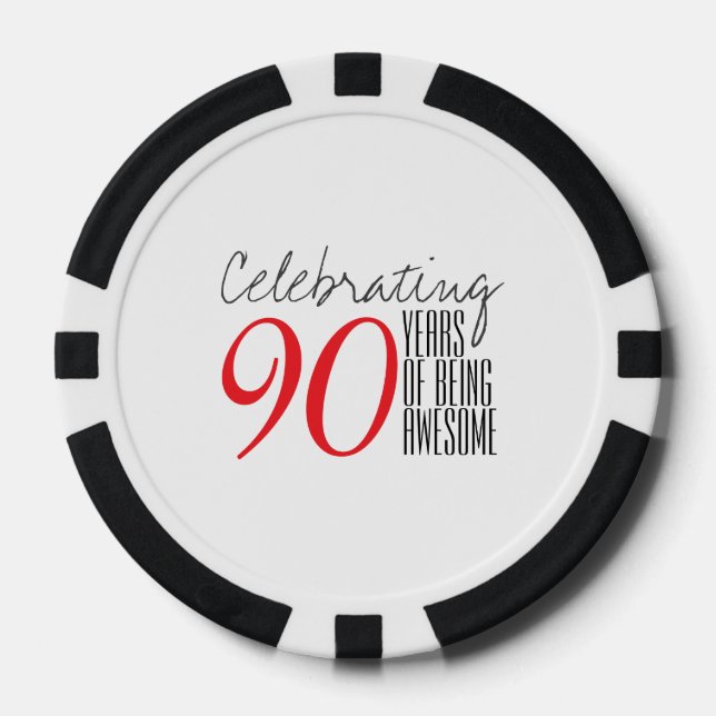 90 Jahre phantastisch Pokerchips (Vorderseite)