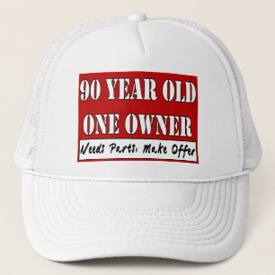 90 Jährige, ein Inhaber - die Bedarfs-Teile, Truckerkappe
