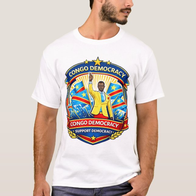 90 Minutes Without Moving – The Legendary Congo Fa T-Shirt (Vorderseite)