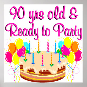 90. PARTY POSTER