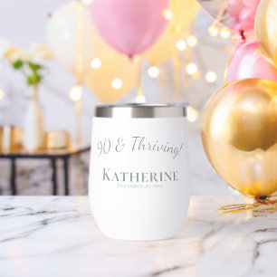90 & Thriving! Toast 9 Jahrzehnte Geburtstagsgesch
