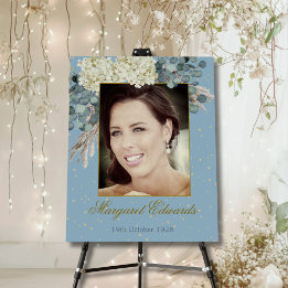90e anniversaire Adulte Floral Gold Elegant Photo