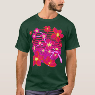 90er Art Japan Rosa Blume Sakura Vaporwave Cherry T-Shirt