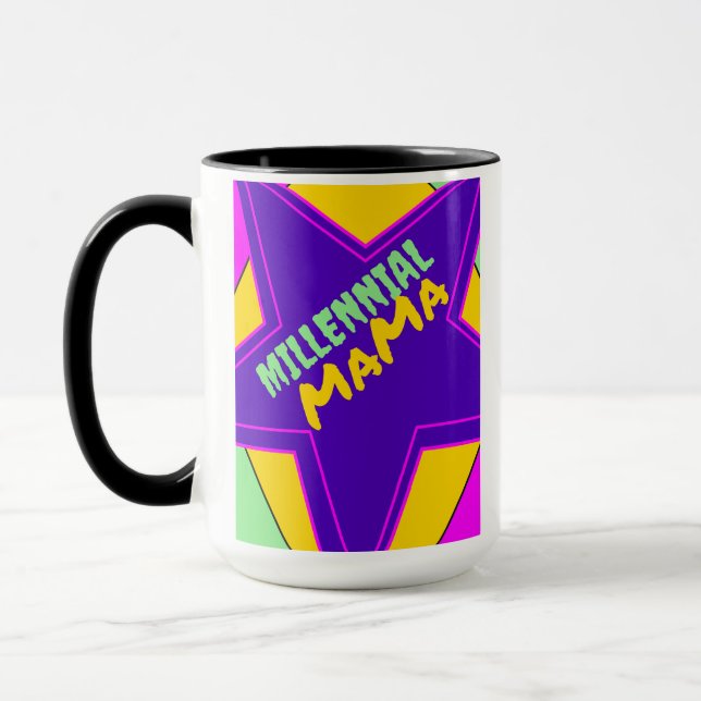 90er Baby Millennium MaMa Tasse (Links)