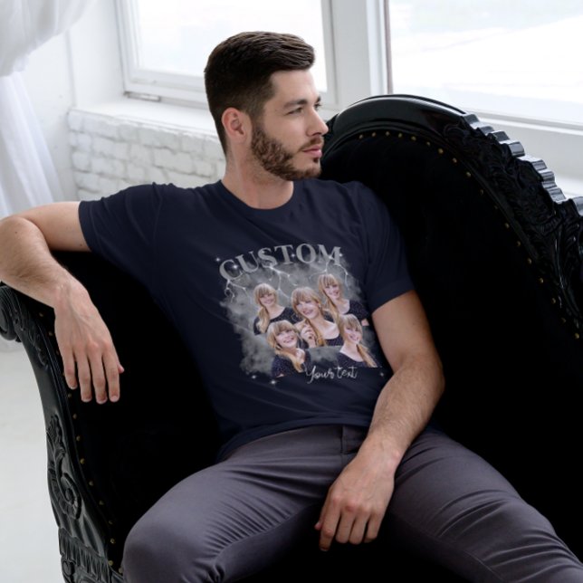 90er Bootleg Rap Tee Custom Foto T - Shirt (Von Creator hochgeladen)