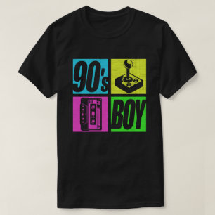 90er Boy 1990er Fashion 90 Theme Party 90ties T-Shirt