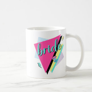 90er Bride Bridesmaid Retro 90er Junggeselinnen-Ab Kaffeetasse