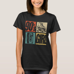 90er Girl 1990er Fashion 90 Theme Party 90er T-Shirt