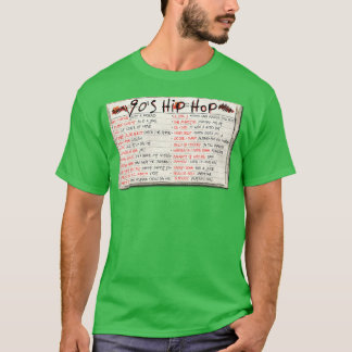90er-Hip-Hop-Bandkassette T-Shirt