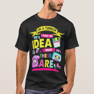 90er Ideen für Kleinkinder 90er Thema 90er T-Shirt