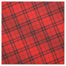90er Inspiriert Kariertes Muster Grunge Red Black 