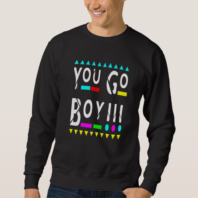 90er Inspiriert Sitcom Sweatshirt (Vorderseite)