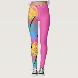 90er Jahre heiße Leggings