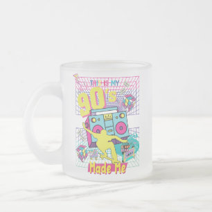90er Jahre Hip Hop Vibes Retro machte mich Mattglastasse