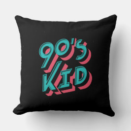 90er-Jahre-Kind Kissen