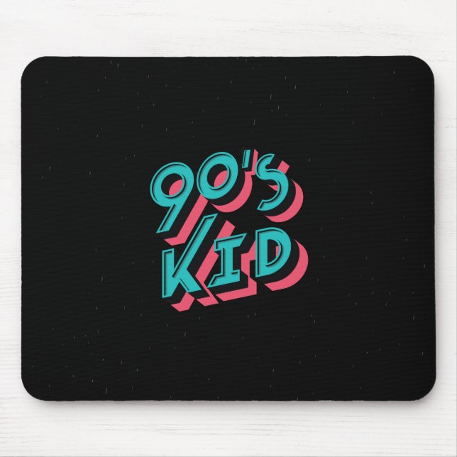 90er-Jahre-Kind Mousepad (Vorne)