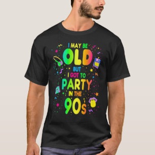 90er Jahre Rave-Outfit für Frauen und fancy Dress T-Shirt